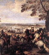 Parrocel, Joseph The Crossing of the Rhine by the Army of Louis XIV oil painting
